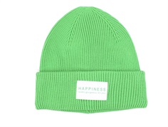 Kids ONLY island green rib beanie hue